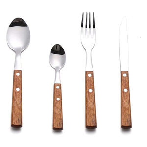 Ensemble de cuillères à fourchette en acier inoxydable de qualité alimentaire Ensemble de cuillères à dessert personnalisées très en demande Artisanat de créateur de premier plan en acier miroir - Product Image 5