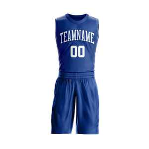 Conjuntos de Uniformes de Baloncesto Personalizados, Camisetas y Pantalones Cortos de Poliéster con Nombre y Número de Equipo Personalizados, Tallas Grandes Disponibles - Product Image 1
