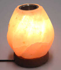 Venta al por mayor de lámparas de sal del Himalaya a granel con estilo de flor tallada Aroma natural Solución de iluminación terapéutica - Product Image 3