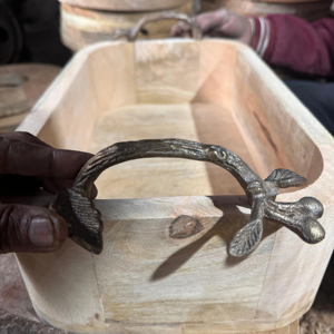 Bandeja de Servir Rectangular de Cerámica Vintage de Alta Calidad al Mejor Precio, con Asa, Ecológica, Duradera, Color y Tamaño Personalizables para Cocina - Product Image 2