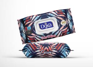 Qualité Lingettes Humides Nettoyage Corps Ménage Bébé Démaquillant Doux Parfums Pack directement de l'usine - Product Image 3