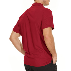 Polo T-shirt personnalisé de haute qualité pour hommes et femmes, 100% coton, manches courtes, anti-froissement, séchage rapide, respirant - Product Image 4