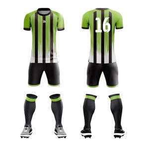 Uniforme de football professionnel Ensemble de maillots de football à impression par sublimation pour hommes Vêtements de sport d'équipe Logo personnalisé Conceptions OEM - Product Image 6