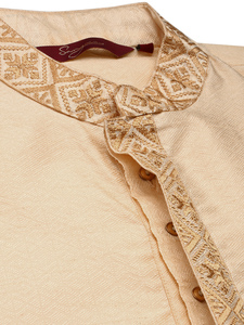 Conjuntos de Kurta de Verano Vintage para Hombre, Color Blanco, con Bordados, Finos, para Bodas Indias, Disponibles a Precio de Mayoreo, Ramas - Product Image 6