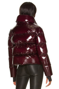 TEXLERA Winter <b>Women</b> <b>Puffer</b> <b>Jacket</b> <b>Crop</b> Style Warm Outerwear Lightweight Polyester Design Breathable Waterproof Windproof Quick - Product Image 2