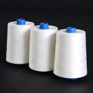 Hot Selling High Quality Polyester Spun Yarn For Knitting and Weaving End Textile Threads Counts 40s