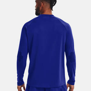 Camiseta de manga larga con ajuste seco para hombre, camiseta de manga larga con protección solar UV para exteriores, camiseta atlética activa para correr - Product Image 4