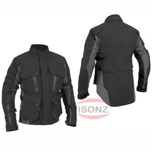 Custom Black Unisex Full Sleeve CE Approved Waterproof Windproof Motorcycle <b>Jacket</b> Polyester/Nylon ISONZ - Product Image 2