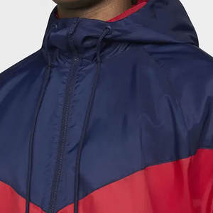 Veste coupe-vent respirante et imperméable pour la randonnée en plein air, personnalisée 2026, mode masculine, 100% polyester, couleur unie - Product Image 6