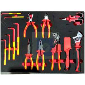 Suministro Directo de Fábrica, Juego de Herramientas Aisladas para Electricistas de 118 Piezas, 1000V, Inalámbricas, de Acero al Cromo Vanadio para Uso Industrial - Product Image 1