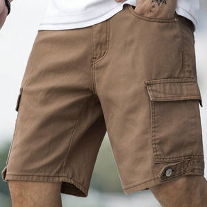 กางเกงขาสั้นรัดกล้ามเนื้อแบบหนักสำหรับผู้ชายกางเกงขาสั้นสำหรับออกกำลังกายในยิมวิ่งออกกำลังกายในยิมฤดูร้อน - Product Image 1