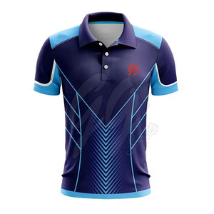 Cómodo equipo impreso desgaste Cricket Jersey para hombres de color personalizado Cricket Jersey HECHO DE Pakistán - Product Image 1