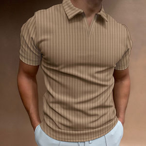 Polos casuales de verano para hombre, alta calidad, 100% algodón, última moda, diseño personalizado con nuevo logotipo, camiseta Polo - Product Image 6
