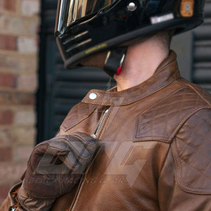 Dernière veste en cuir de moto de style fabriqué au Pakistan En stock Veste d'hiver en cuir de moto - Product Image 6