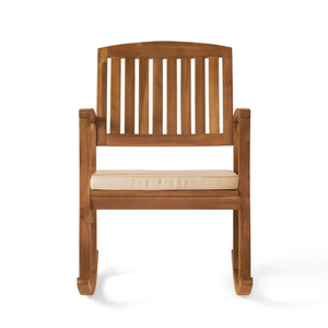 Fauteuils à bascule en teck modernes de haute qualité pour l'extérieur, durables, robustes et écologiques - Product Image 6