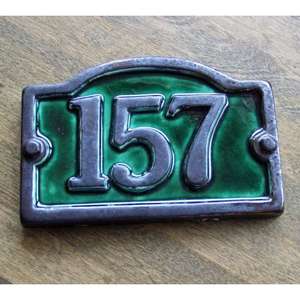 Numéro de chambre en laiton coulé No. Sign Hôtel Maison Numéro Signes Plaque Décoration murale Haute qualité Personnaliser Métal Signes généraux Plaque 2025 - Product Image 2