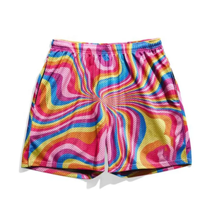 ลายสายฟ้าผ่าสำหรับผู้ชายบาสเก็ตบอลแบบย้อนยุคสีดำ - Product Image 6