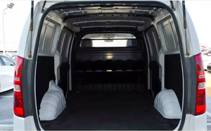 READY SHIP Clean White 2023 H1 Van Used Left Hand <b>Drive</b> Pickup Truck R19 Automatic Leather Seats Sunroof - Product Image 3