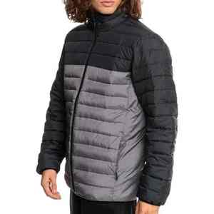 Manteau de créateur en tissu matelassé coupe-vent respirant à bulles Grande taille personnalisé Streetwear décontracté brillant pour hommes veste à fermeture éclair sur le devant - Product Image 3