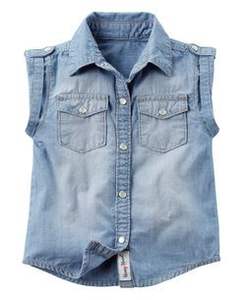 Camisa Vaquera Clásica de Calidad para Cada Ocasión, Estilo Sin Esfuerzo, Atrevida, Hermosa, Moderna, Perfecta e Icónica para Mujer - Product Image 4