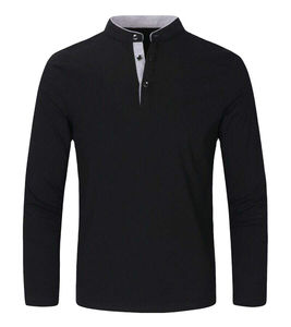 100% poliéster al por mayor de los hombres al aire libre de manga corta y manga larga Polos tácticos camisetas de los hombres - Product Image 1