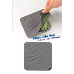 Couvercle de drain d'évier en silicone – Anti-odeurs et anti-insectes pour salle de bain et balcon - Product Image 1
