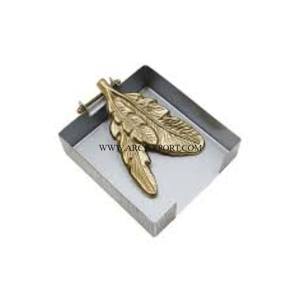 <b>Leaf</b> Designing Gold Plated Pure Brass Table Decoration Tissue <b>Paper</b> Holder Attractive New Arrival Home Decor Tissue Dispenser - Product Image 5