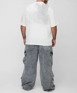 กางเกงยีนส์ผู้ชายสไตล์ที่เป็นเอกลักษณ์กางเกงยีนส์มาใหม่กางเกงยีนส์ทรงหลวมพร้อมกระเป๋ากางเกงซักเป็นมิตรกับสิ่งแวดล้อม - Product Image 2