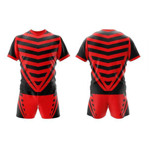 Uniforme de Rugby Ligero con Logotipo Personalizado en Diferentes Colores, Nuevo Diseño, Anti-Estiramiento, Uniforme de Rugby Juvenil - Product Image 4