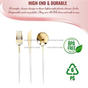 Cocina de lujo Viaje Oro Rosa Cuchara Tenedor Acero inoxidable Restaurante Metal Oro Rosa Cubiertos de metal sólido Se - Product Image 3