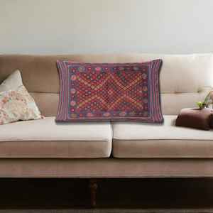 Cojín Decorativo con Estampado de Kilim Turco Vintage, Decoración Única para el Hogar, 8"x8" - 20x20 cm - Product Image 4