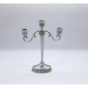 Latest Design Metal Candelabra <b>Top</b> Selling Tabletop Candle Stand for Wedding <b>Parties</b> and <b>Christmas</b> Decor Elegant Candle Holder - Product Image 1