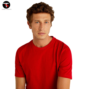 Transpirable 95% algodón 5% Spandex Camisetas personalizadas de talla grande para hombre Camisetas personalizadas de nuevo diseño Productos de calidad - Product Image 4