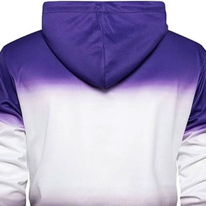 Las mejores sudaderas con capucha de invierno para hombre con diseños bordados y teñidos lisos de poliéster/algodón de alta calidad de talla grande - Product Image 6