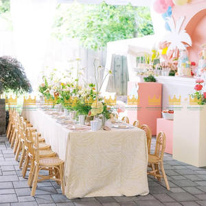 Vietnam Retro ratán banquete evento silla venta al por mayor comercial ocio boda banquete para Hotel sala de estar cocina dormitorio - Product Image 5