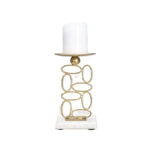 Bougeoir en laiton d'arrivée chaude et Top Garde laiton métal fait dernier bougeoir conçu taille personnalisée forme couleur - Product Image 6