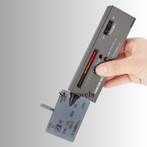 925 <b>Sterling</b> <b>Silver</b> 24kt Gold plated Credit Card VVS Natural Moissanite Lab Grown Diamond Hip-Hop Fine Jewelry <b>Pendants</b> & Charms - Product Image 6