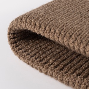 Solid Color Acrylic Knitted Adult Beanie 3D Embroidery Image Embossed 48-50cm <b>Warm</b> Travel Sports Outdoor Casual Unisex <b>Hat</b> - Product Image 3