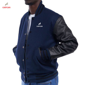 Veste d'hiver de style universitaire en tissu premium écologique, légère, avec un design classique de panneaux, confortable à porter, style intemporel - Product Image 4