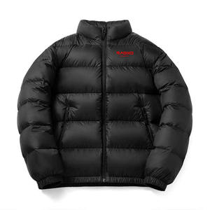 Veste matelassée pour homme, surdimensionnée, épaisse, chaude, veste d'hiver pour homme, veste d'hiver pour homme, logo personnalisé, vêtements à bulles - Product Image 1