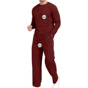 Ensemble de survêtement pour homme, sweat-shirt à col rond et pantalon de jogging, 2 pièces - Product Image 1