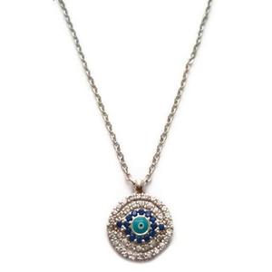 Collier pendentif mode Design mauvais œil pour le style et la protection - Product Image 1
