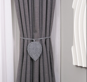 Curtain Tiebacks Handmade <b>Tie</b> <b>Backs</b>- Farmhouse Curtain Holdbacks- Pure Cotton Woven Curtain Rope - Product Image 2