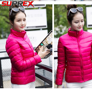 SUPREX ENTERPRISES SE-PJ-01 เสื้อแจ็คเก็ตบอมเบอร์ลายเป็ดราคาประหยัด รุ่นยูนิเซ็กส์ ปี 2026 แบบใหม่ บาง สั้น คอตั้ง กันน้ำ ใส่ได้สองด้าน สำหรับฤดูหนาว ไซส์ 5XL - Product Image 3