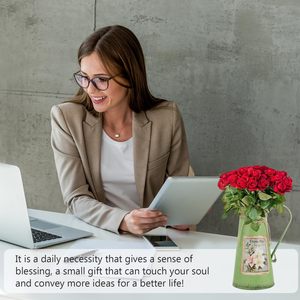 กระป๋องน้ำโลหะรูปทรงหรูหราทันสมัยสำหรับรดน้ำต้นไม้ในสวนสำหรับเด็กกระป๋องน้ำสำหรับสวนในบ้าน - Product Image 4