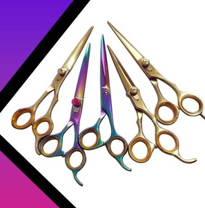 Ciseaux à ongles de manucure Pakistan ciseaux de barbier ciseaux à cuticules professionnels en acier inoxydable coupe à lame incurvée et droite - Product Image 5