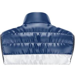 2025 Logo personnalisé imperméable brillant bulle gilet hommes hiver sans manches bouffant veste respirant brillant vêtements d'extérieur bouffant gilet - Product Image 5