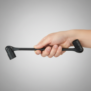 Llave de Tubo Flexible Doble Hecha en Taiwán, Acabado Negro Cromado, Métrica, DIY, ODM, OEM - Product Image 2