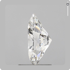 IGI Certified VVS Lab Grown Oval Cut Diamond 1.56ct Color E HPHT CVD - Product Image 2