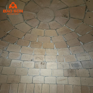 Meilleur prix Vietnam, briques réfractaires en argile SK32 SK34, haute teneur en aluminium 28-45% Al2O3 pour four, garantie 1 an pour four à pizza - Product Image 4